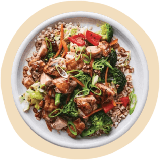 Healthy prepared meals